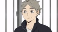 The vice-captain of Karasuno High's boy volleyball team (Image via Production I.G)